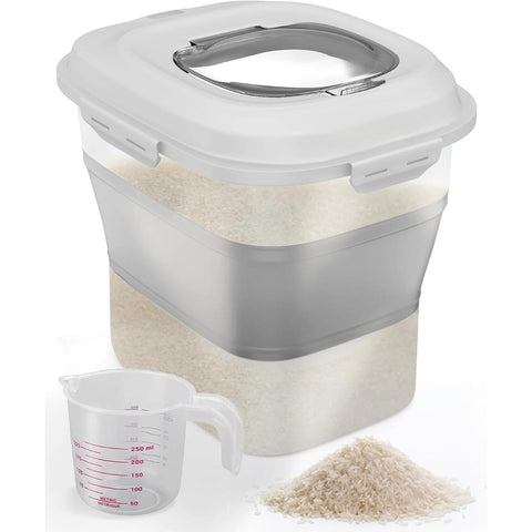 Rice Container 50 Lbs Storage 50Lb Rice Storage Container 50 Lbs Flo Swipeup